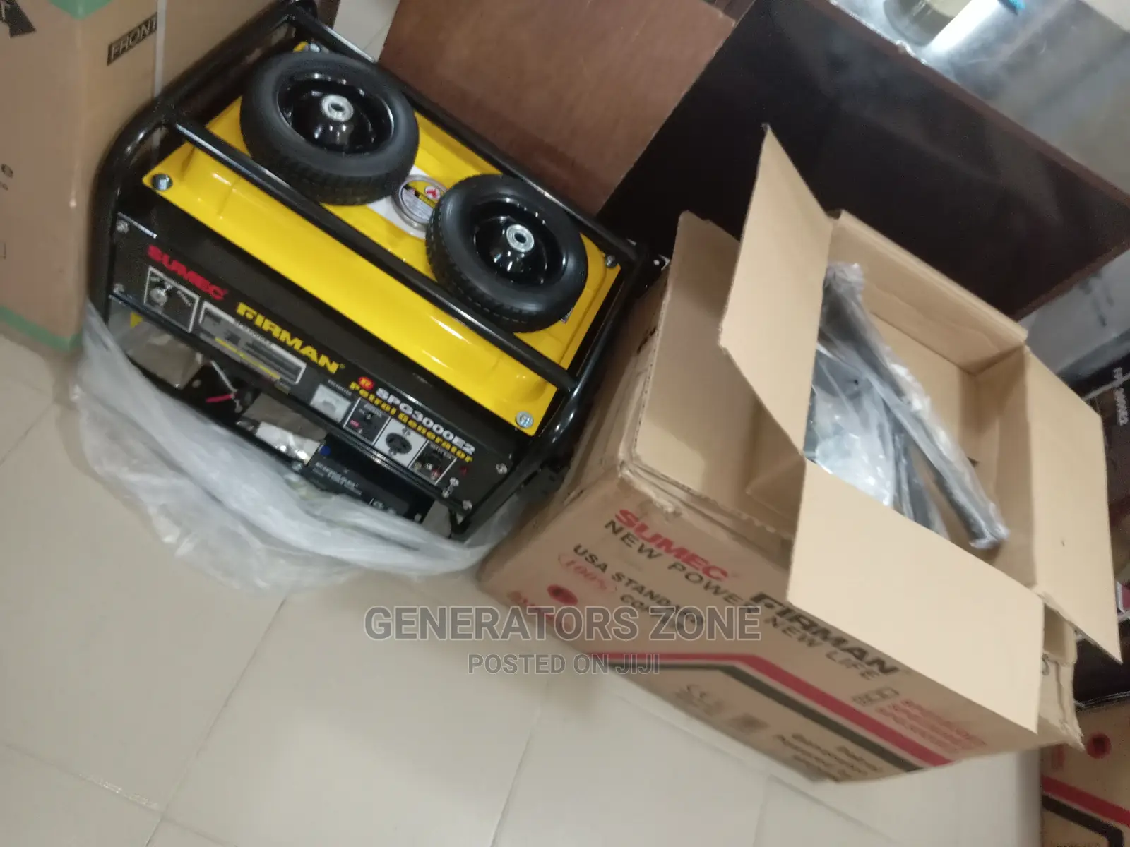 Sumec Firman Spg3000e2 Automatic Key Start Generator 4.5 Kva