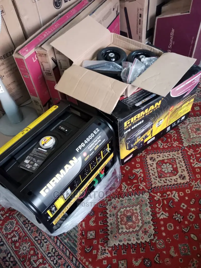 Firman Automatic Petrol Generator Fpg4800e2- 4.5kva
