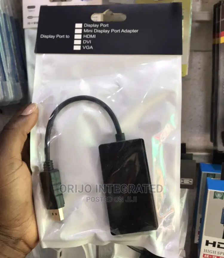 Display to HDMI, DVI , VGA Adapter