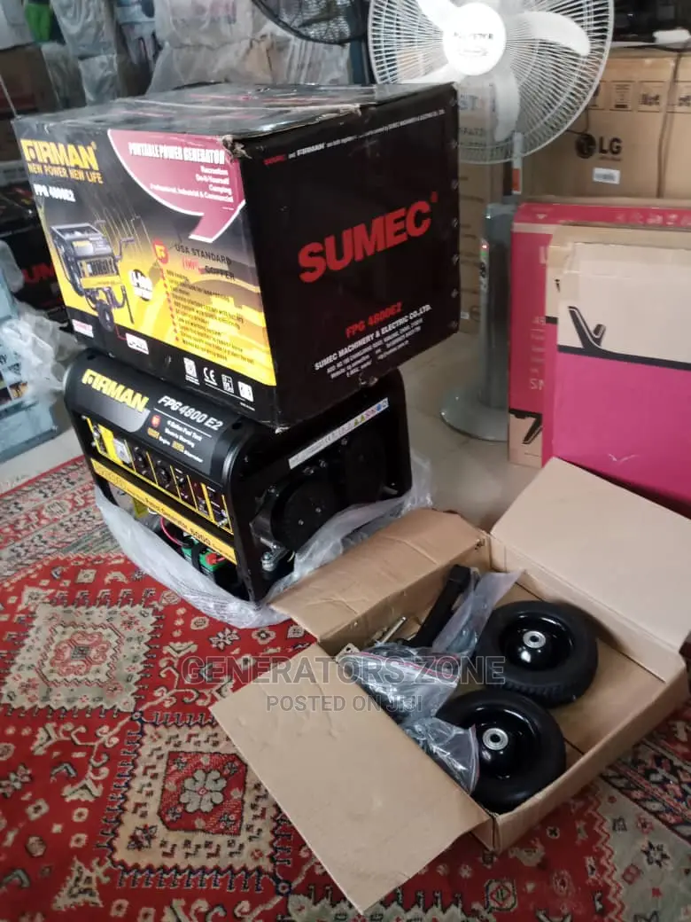 Firman 6.5kva Automatic Generator With 6.5kva Fpg4800e2 New