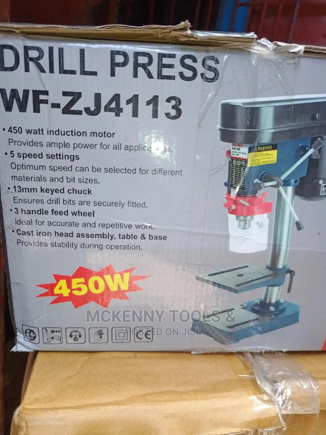 Worxflex Pillar/Bench Drill 450W Heavy Duty (Industrial)