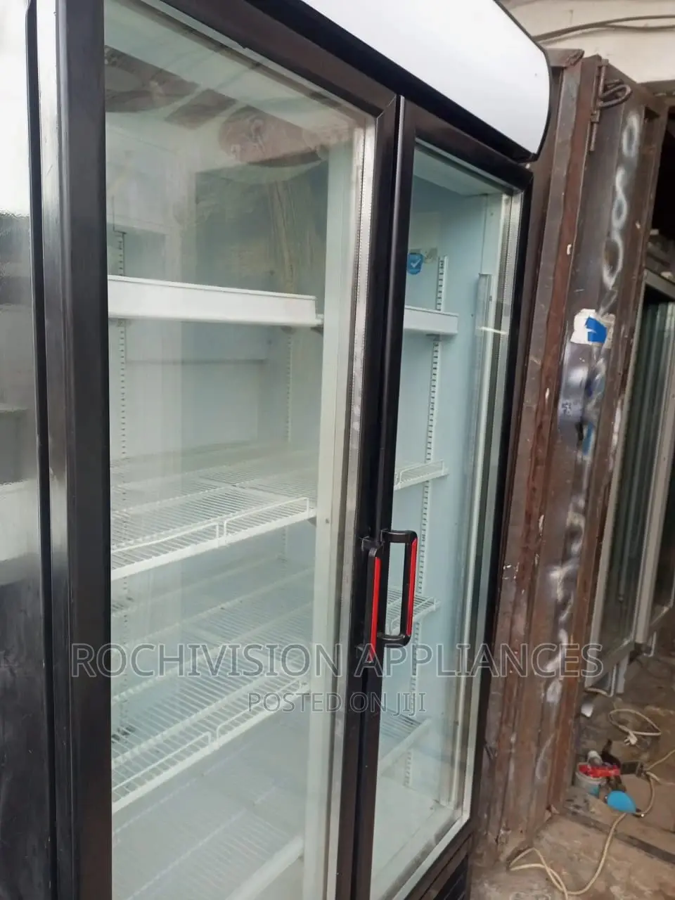 Double Door Chiller Beverage Showcase Beverages Chiller Cool