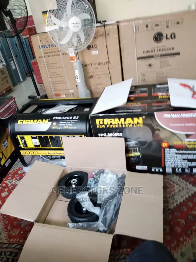 Firman Fpg3800e2 Automatic Key Starter Generator 5.5kva