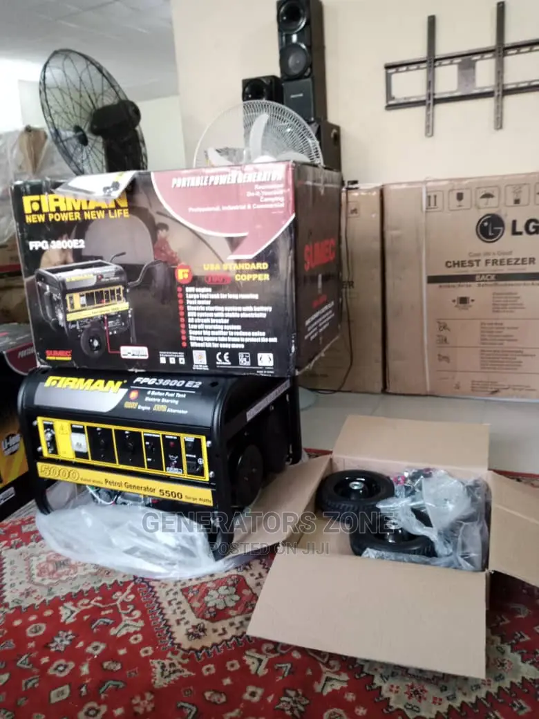 Full Copper Automatic Firman Generator Fpg3800e2- 5.5kva