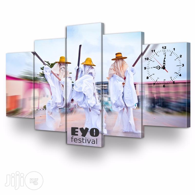 5 Panel Canvas Wall Art (Reference: Cp073)