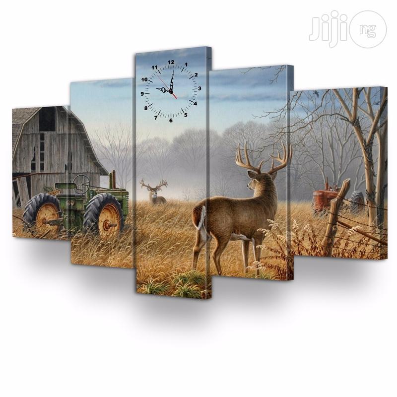 5 Panel Canvas Wall Art (Reference: Cp071)