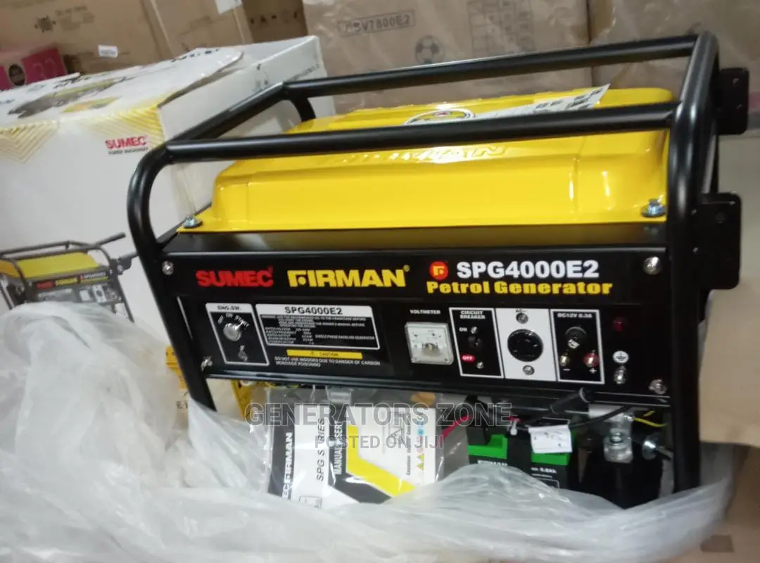 Quality Sumec Firman Petrol Generator Spg4000e2 4.5kva