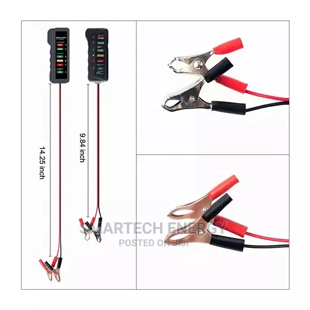 12V Automotive Battery Tester