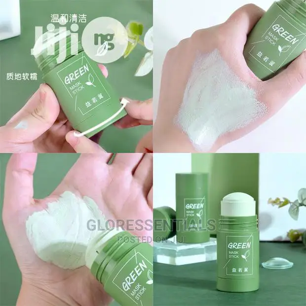 Green Tea Face Cleansing Oil Control Solid Mask Original