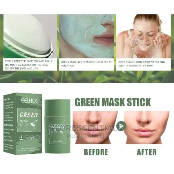 Green Tea Face Cleansing Oil Control Solid Mask Original