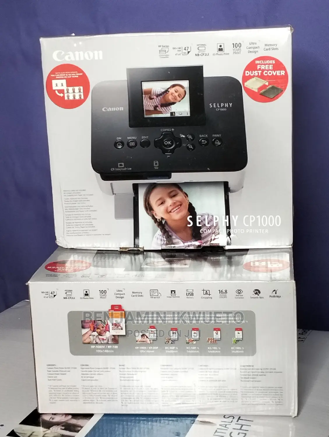 Canon Selphy Photo Printer Cp1000