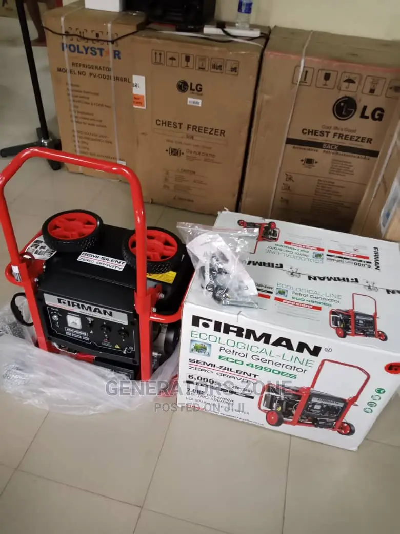 Firman 6.5kva Ecological Generator Eco4990es- Automatic
