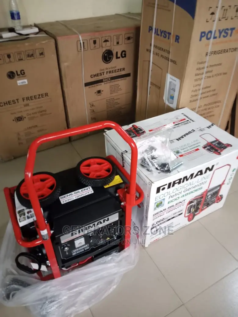 Firman Ecological Generator Line 6.5kva Eco4990es