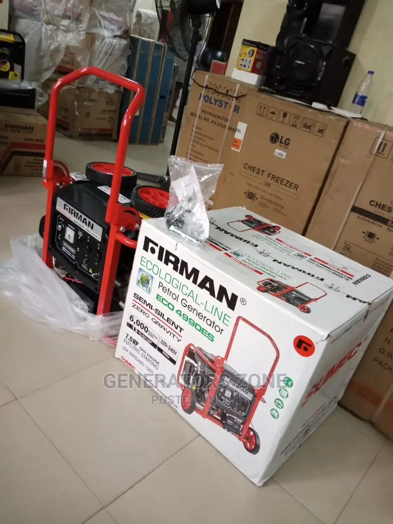 FIRMAN 6.5KVA Key Start Generator - ECO4990ES
