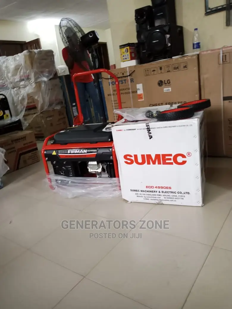 Firman 6.5kva Key Start Generator Eco4990es