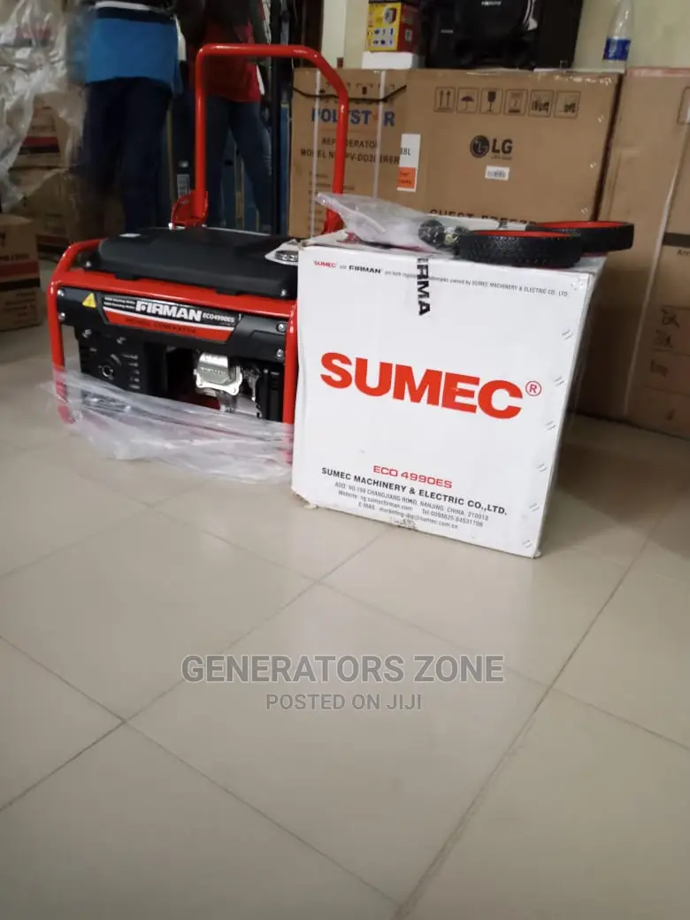 Automatic Key Starter Firman Generator 6.5kva Eco4990es