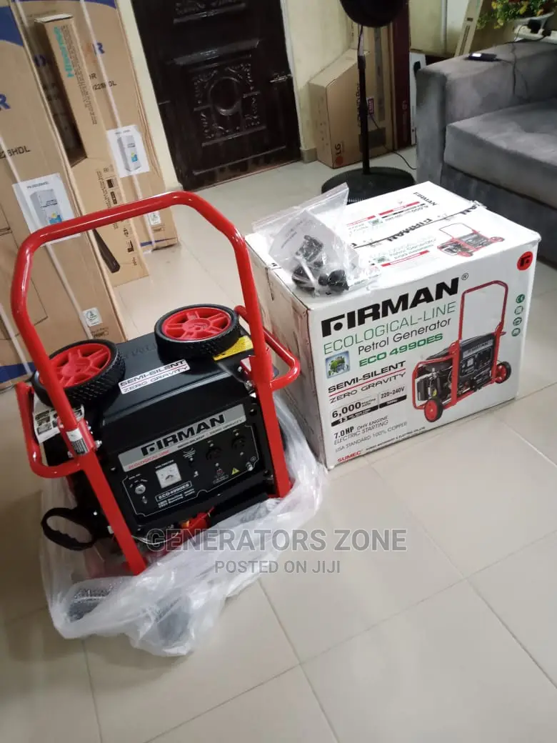 Automatic Key Starter Firman Generator 6.5kva Eco4990es