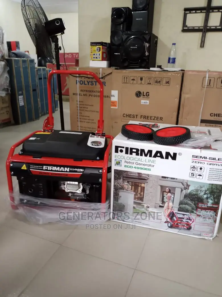 Semi Silent Firman Automatic Generator 6.5kva Ec04990es