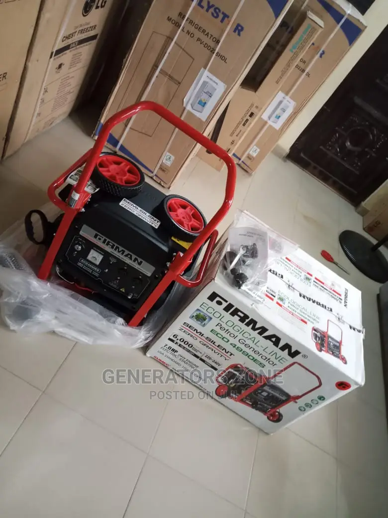 Semi Silent Firman Automatic Generator 6.5kva Ec04990es