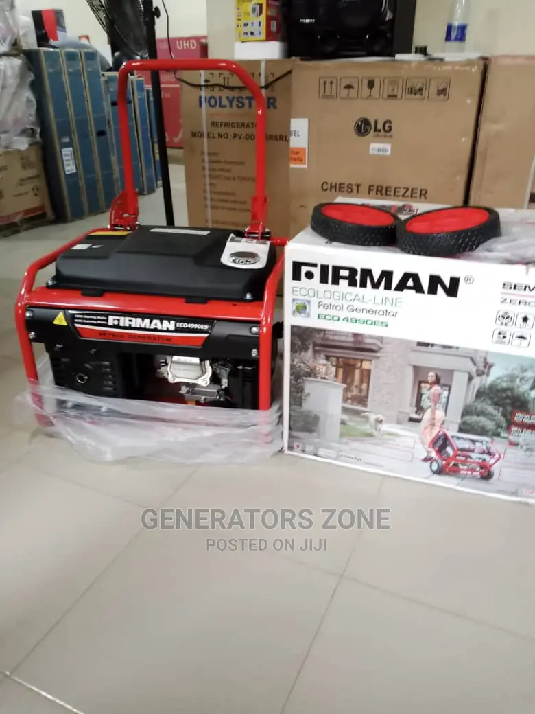 Firman 100%Copper Generator 6.5kva Eco4990es -Automatic