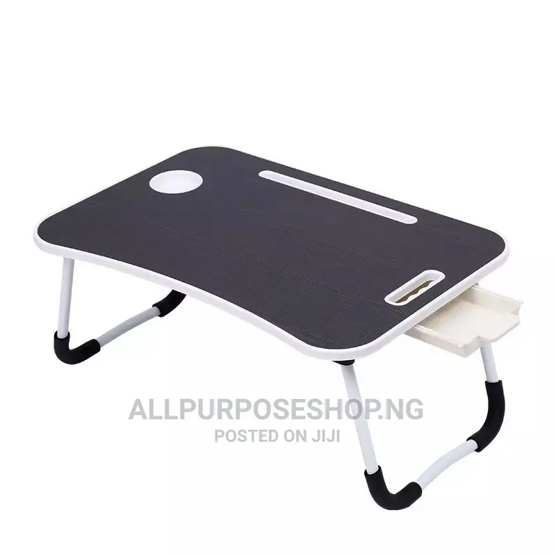 Foldable Laptop Table With Drawer