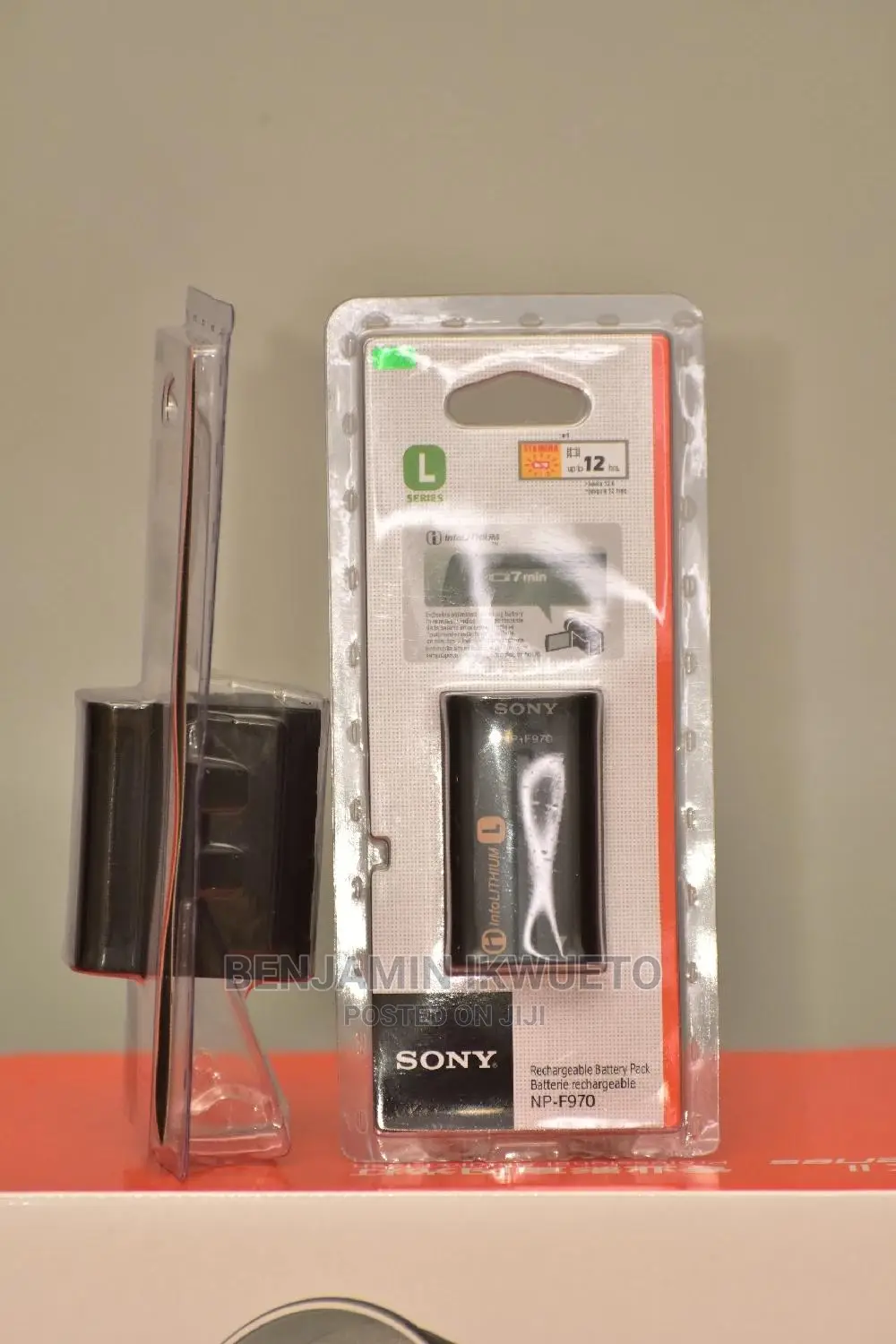 Sony Battery for Video Lights and Video Camera.
