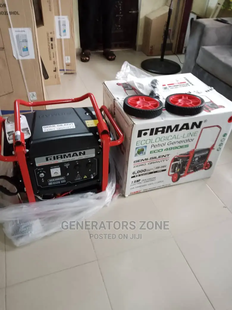 Firman Automatic Generator Eco4990es- Low Noise 6.5kva