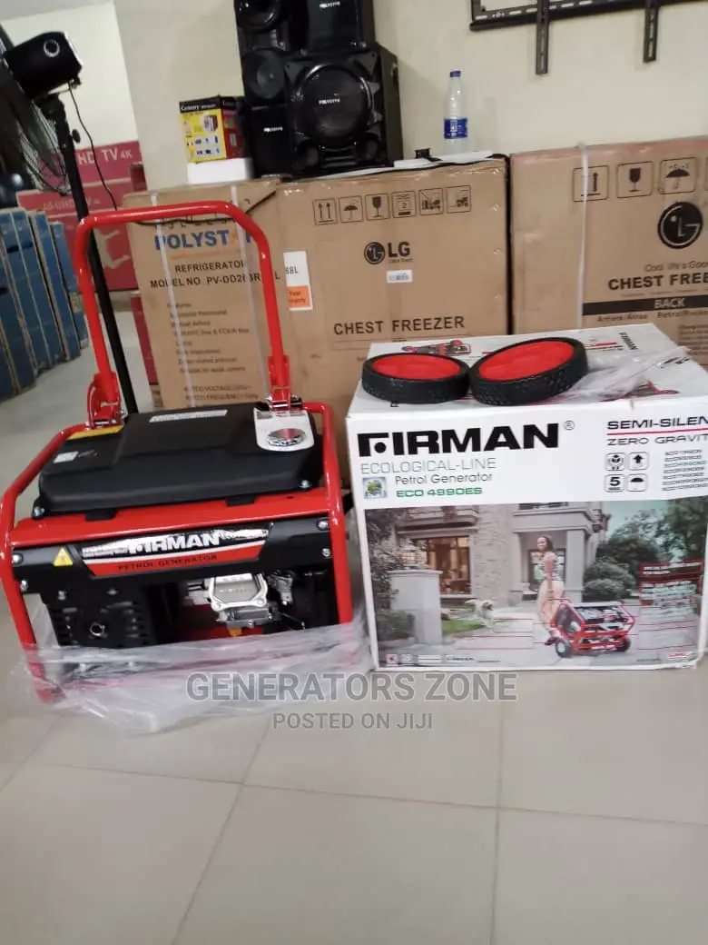 Firman Automatic Generator Eco4990es- Semi Silent 6.5kva