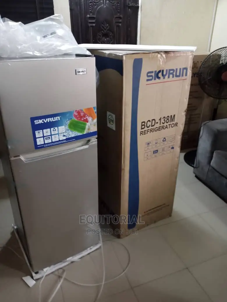 Skyrun Double Door Refrigerator BCD-138m