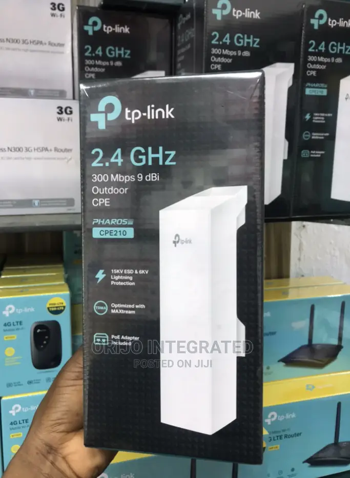 Tp-Link Wireless Outdoor Ap 2.4ghz 300mbps - Cpe210