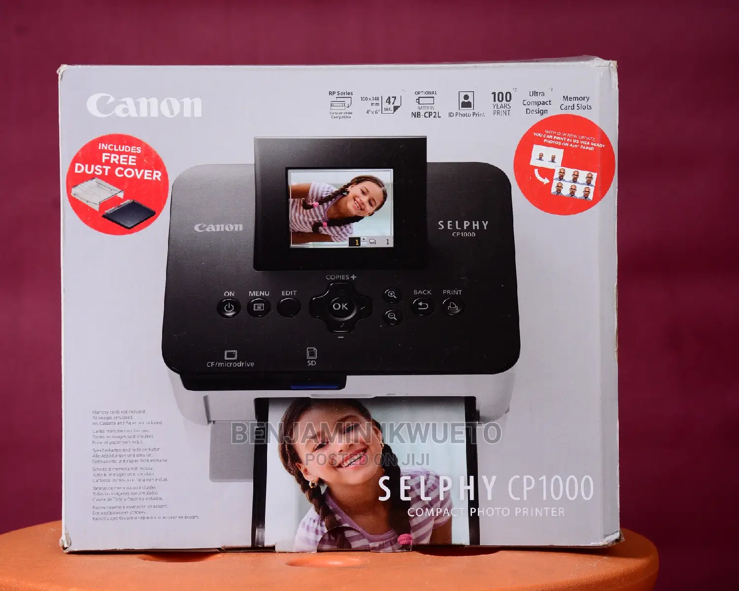 Canon Selphy Photo Printer Cp1000