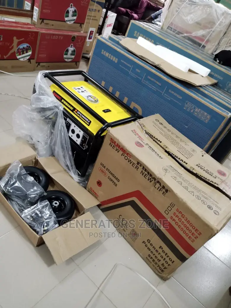 Sumec Firman Petrol Generator 9.5kva - "Spg3800e2"