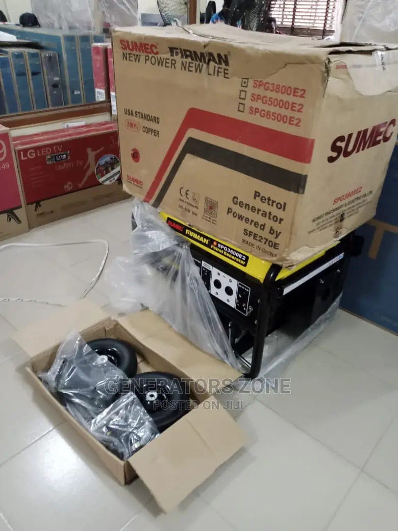 Spg3800e2 Automatic Sumec Firman Generator 9.5kva