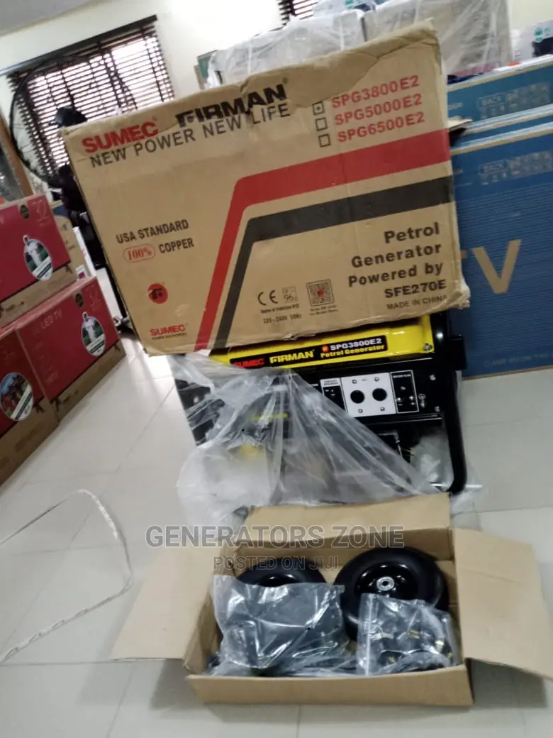 Sumec Firman 9.5KVA Generator -SPG3800E2 100%Copper Keystart