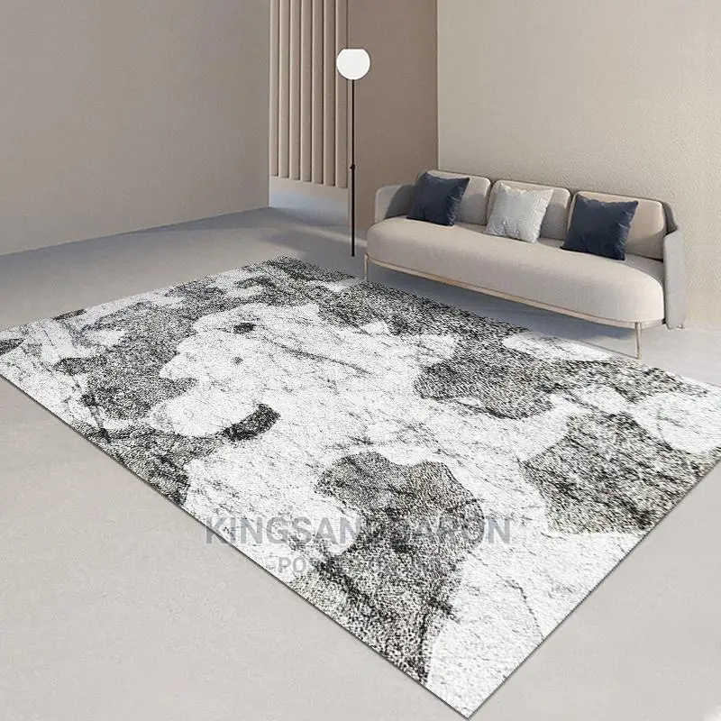 4*6fts Gray And Cream Turkey Center Rug