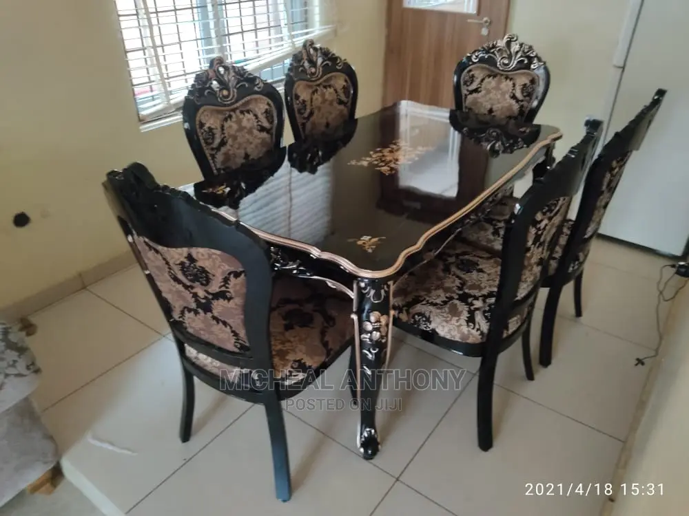 Royal Dining Table With 6 Chairs
