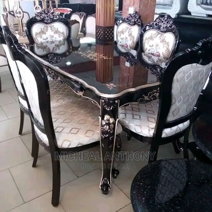 Royal Dining Table With 6 Chairs