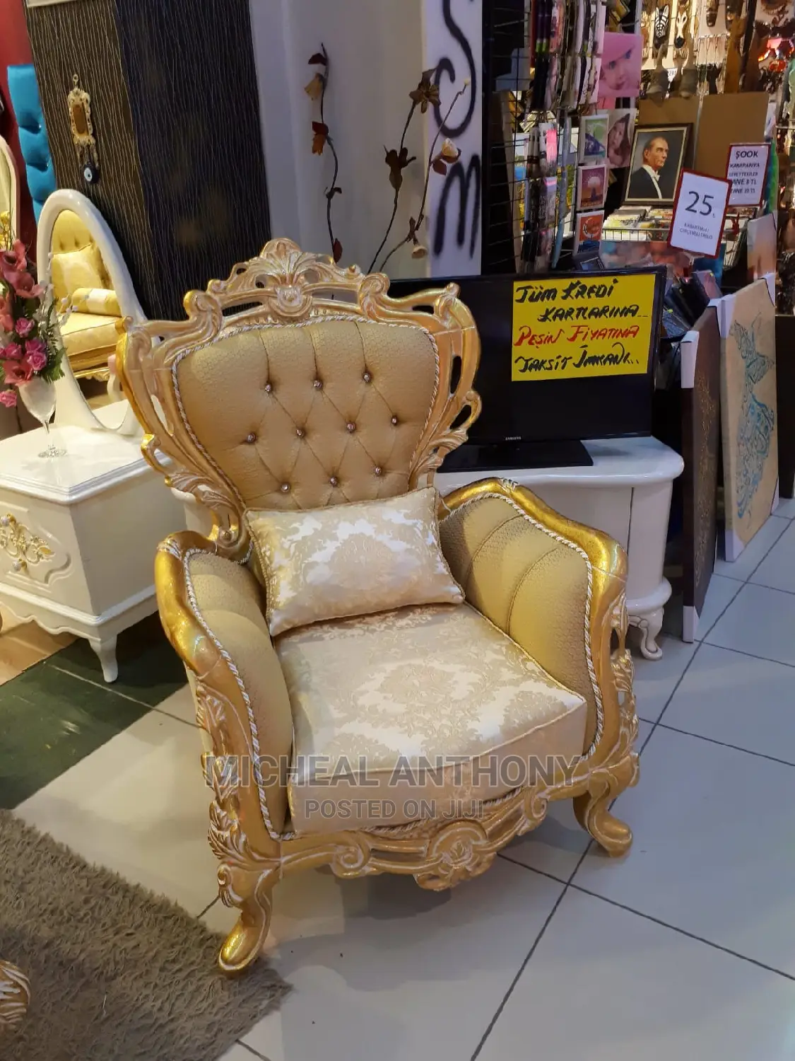 Royal Parlour Chair Complete 5 Seaters