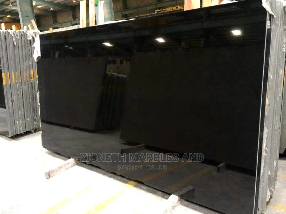 Absolute Black Granite Marble Slab
