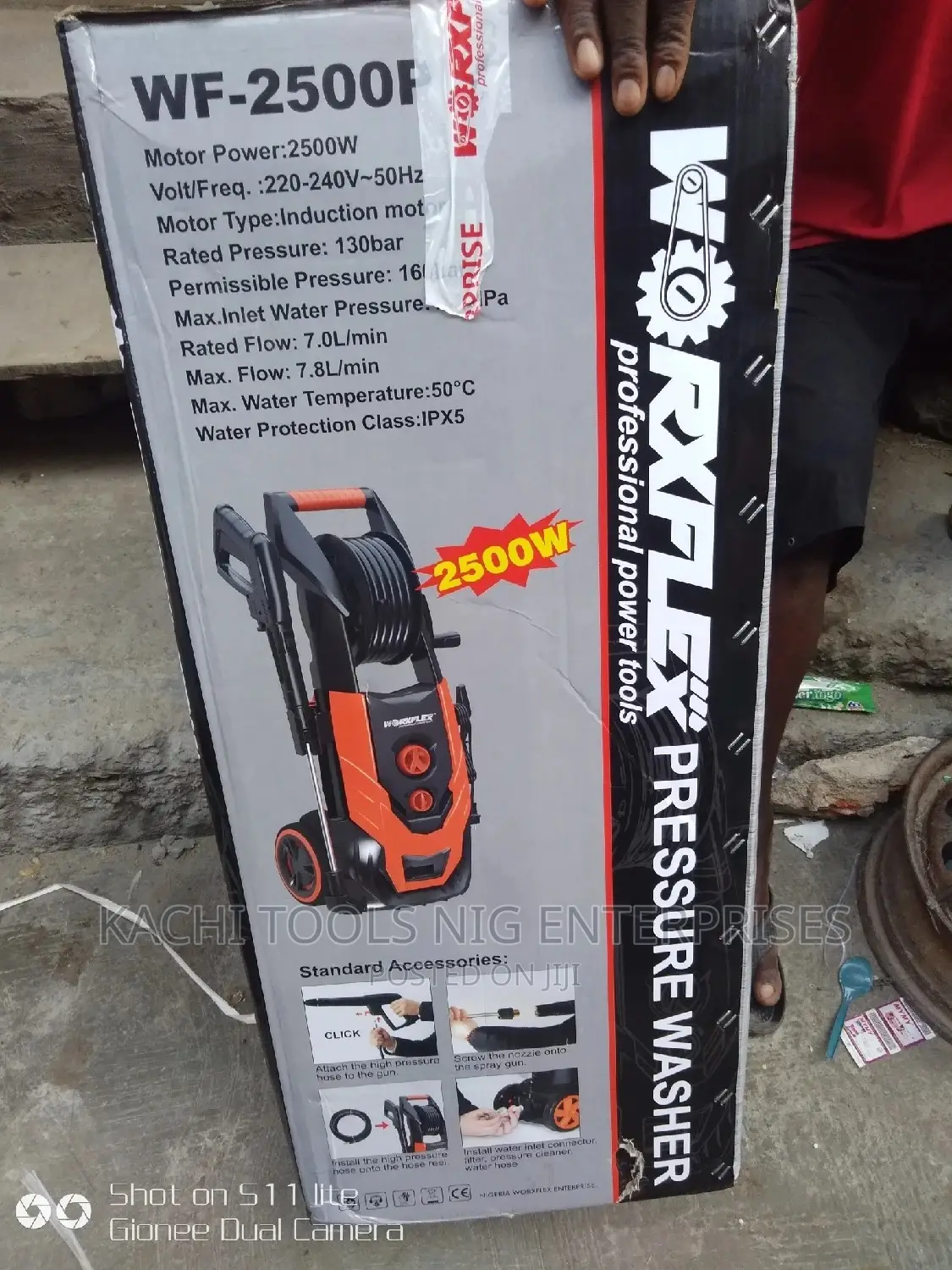 2500W Electric Pressure Washing Machine