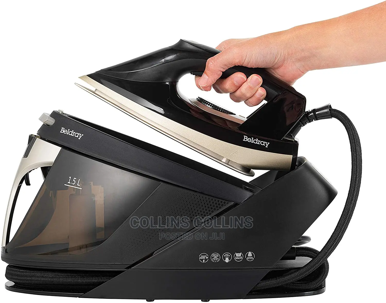 Beldray Bel01035 Platinum Edition Steam Station Iron,