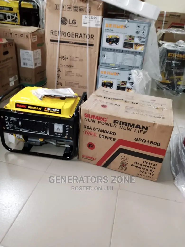 Sumec Firman Spg1800 Brand New Generator 1.8kva