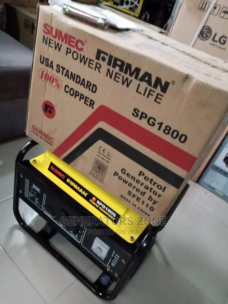 Sumec Firman Spg1800 Manual Start Generator 1.8kva
