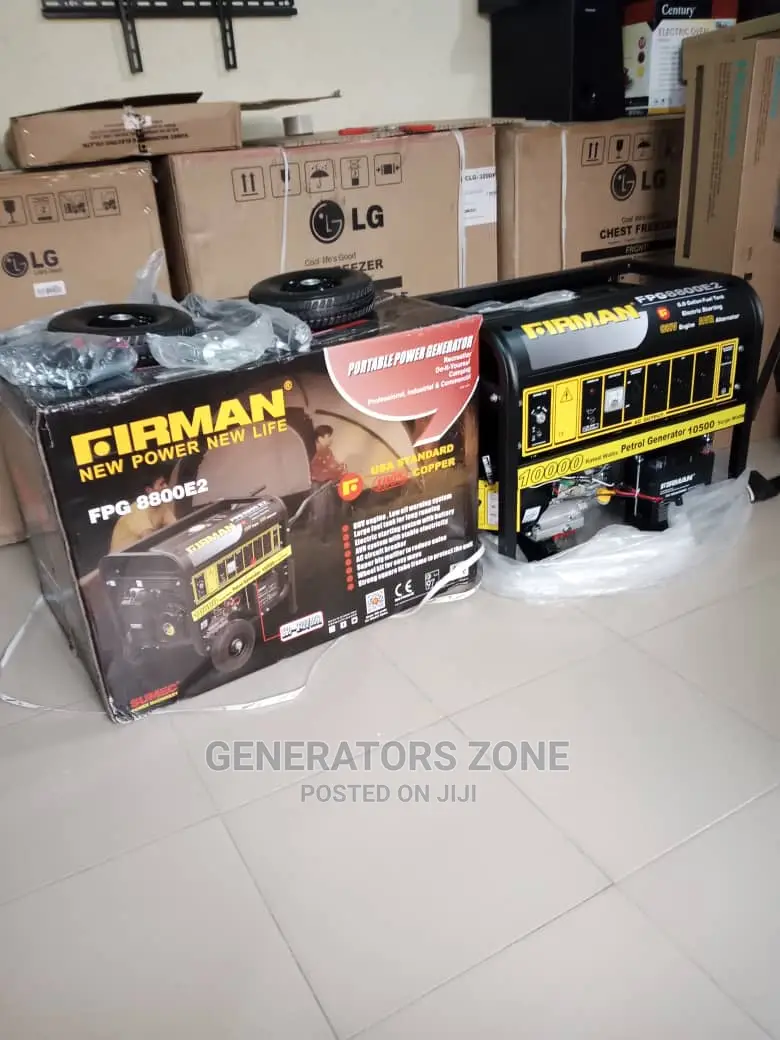 Firman Petrol Generator Fpg8800e2 Automatic 10.5kva