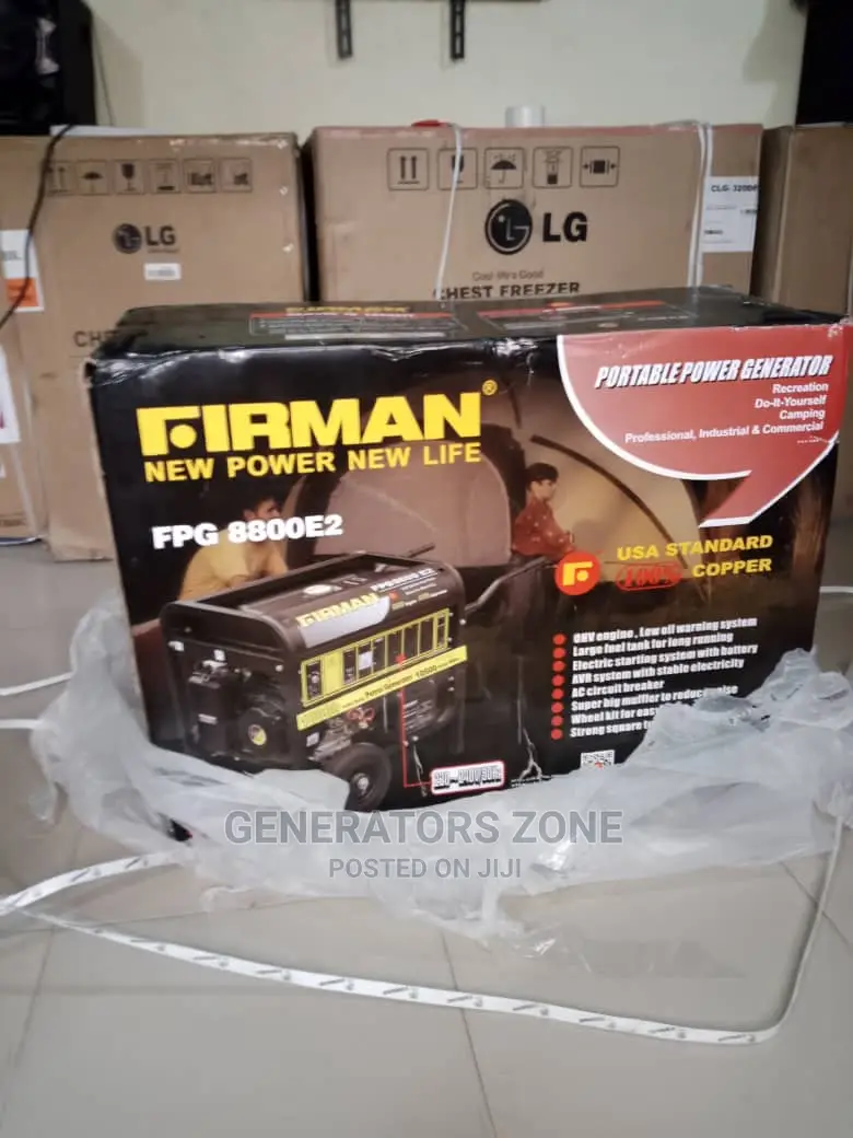 Firman Petrol Generator Fpg8800e2 Automatic 10.5kva