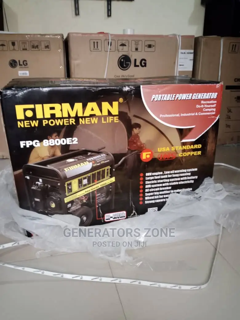 Firman Automatic Key Start Generator Fpg8800e2 10.5kva