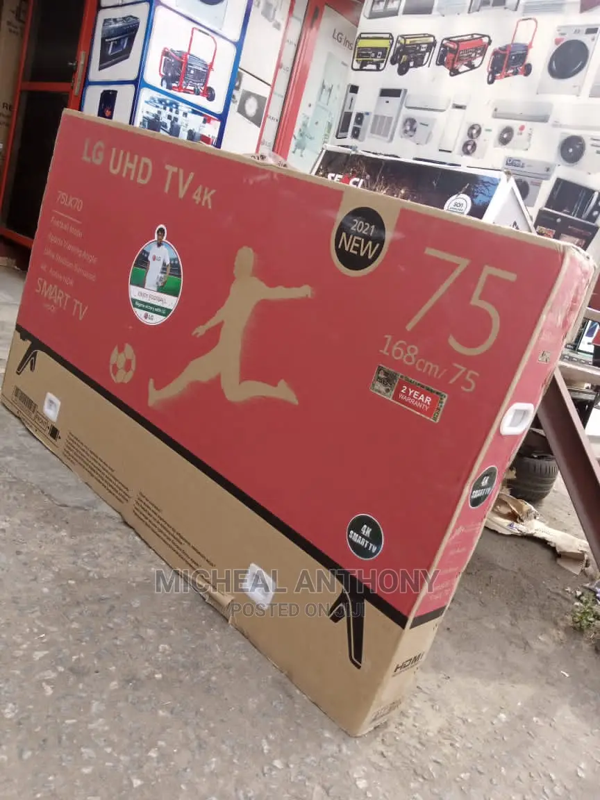 LG 75" Inches Smart Television