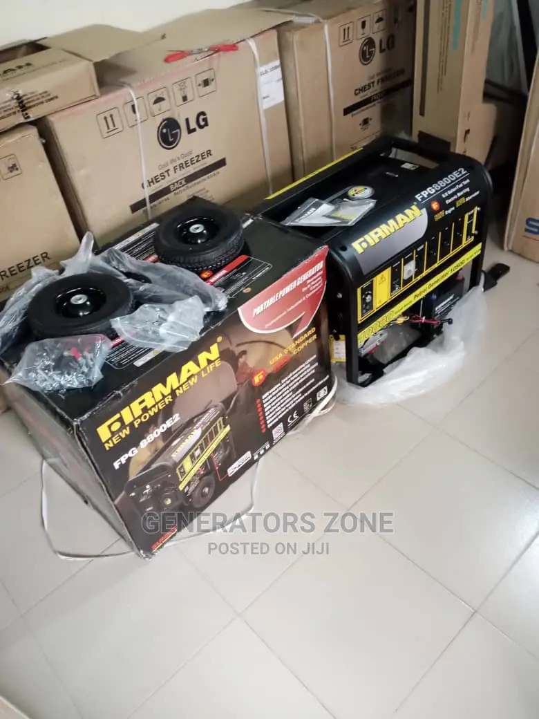 Fpg8800e2 Firman Generator 100%Copper 10.5kva- KEYSTART