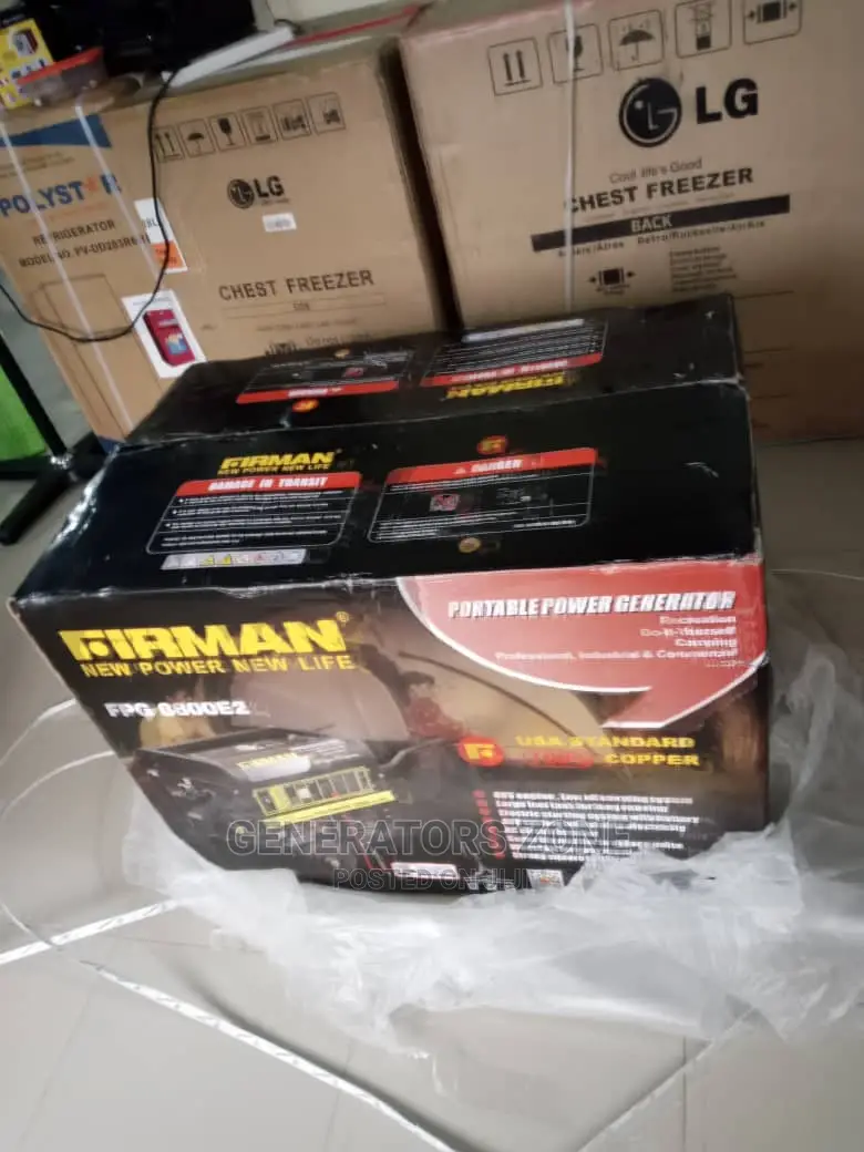 Firman Keystart Generator With Tyres Rated10.5kva Fpg8800e2