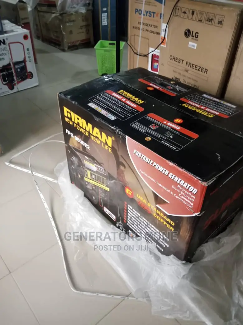 Firman Keystart Generator Plus Tyres Rated10.5kva Fpg8800e2